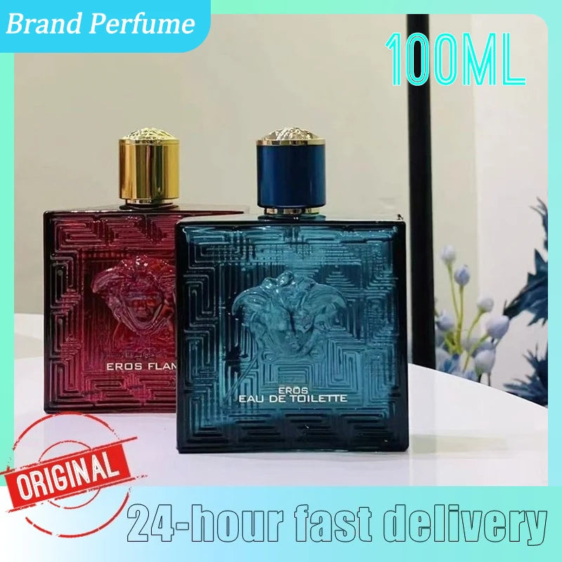 عطر يدوم طويلاً 100 مل عطر عالي الجودة من العلامة التجارية برائحة خشبية فاخرة للجنسين بخاخ للجسم مثالي لموعد رومانسي