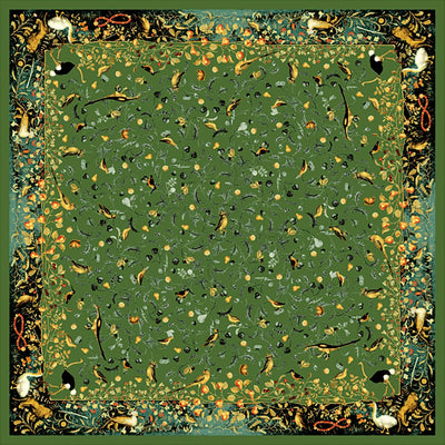 وشاح مربع نسائي من حرير التوت الخالص 100% مطبوع عليه رباط رأس ووشاح فاخر لزينة الشعر النسائية وأوشحة باندانا نسائية 53 سم