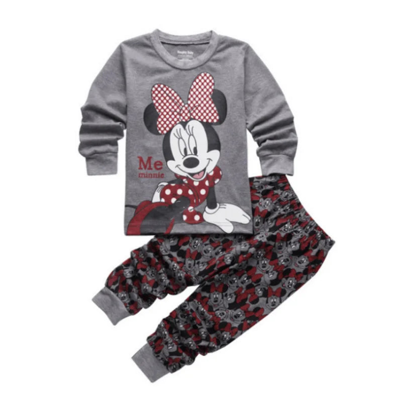 بيجامات جديدة للبنات بأكمام طويلة، بيجامات ميني للأطفال، بيجامات قطنية للأطفال، ملابس نوم للأطفال، مجموعات ملابس للبنات، ملابس للأطفال