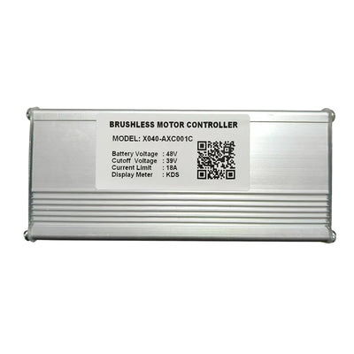 Electric Bicycle Brushless Motor Controller X040-AXC001C 48V 18A for Electric Scooters MTB Ebike Accessories Speed Controller