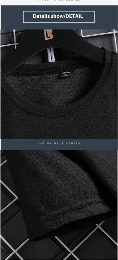 مجموعة تي شيرت رجالي صيفي بأكمام قصيرة، مجموعة من قطعتين من شورت الجري واللياقة البدنية الرياضي للرجال ...