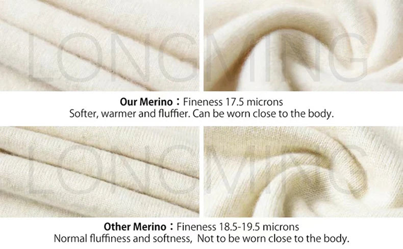 بلوفر كشمير من صوف الميرينو 100%، بلوفر نسائي محبوك، برقبة على شكل حرف V، وأكمام طويلة، وأزياء خريف وشتاء، ملابس أساسية، قمم