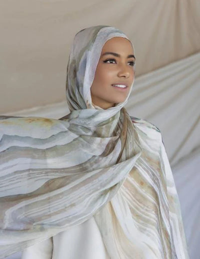 1Pcs Ramadan Hijab Leopard Print Women Bohemian Watercolor Soft Muslim Hijabs Floral Breathable Shawl Wrap Scarf Headscarf Warm