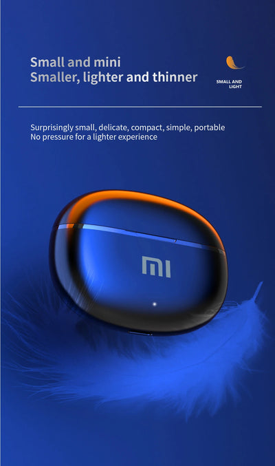 سماعات أذن XIAOMI Air 7 الأصلية TWS بلوتوث سماعة رأس لاسلكية عالية الدقة مع ميكروفون لتقليل الضوضاء سماعات أذن مقاومة للماء وحركة الألعاب