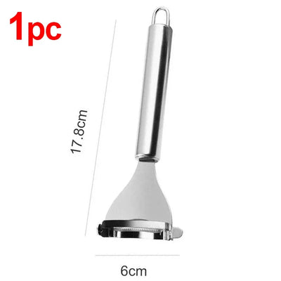 مقشرة ذرة من الفولاذ المقاوم للصدأ، مقشرة ذرة مسننة، مقشرة ذرة، ماكينة حلاقة، مسوي، دراس، قاطع، أداة مطبخ للفاكهة والخضروات