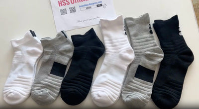 1/3 زوج من جوارب كرة القدم المضادة للانزلاق للرجال جوارب قطنية قصيرة وطويلة لكرة القدم وكرة السلة جوارب رياضية قابلة للتنفس ومزيلة للرائحة 39-45