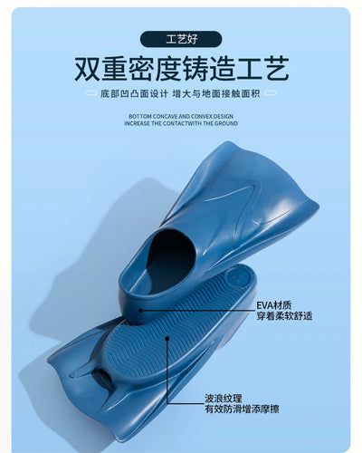 زعانف السباحة، أحذية الغوص للرجال والنساء، معدات الغوص للبالغين، زعانف تدريب سباحة الصدر الحرة