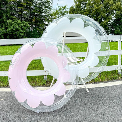 ROOXIN Baby Child حلقة مقعد سباحة قابلة للنفخ أنبوب حلقة سباحة للأطفال والكبار حلقة سباحة تعويم حمام السباحة معدات اللعب المائية