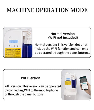 NAMSTE 1000m³ موزع كهربائي للزيوت العطرية، جهاز معطر جو أوتوماتيكي للمنزل، أبيض/أسود