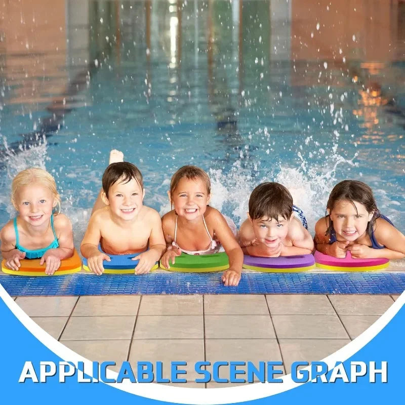 لوح ركل للتدريب على السباحة، لوح ركل عائم من إسفنج EVA، لوح ركل على شكل حرف U للأطفال والكبار، ملحقات حمام السباحة المائي