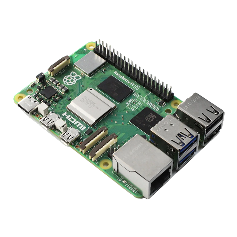 لوحة تطوير Raspberry Pi من الجيل الخامس 5B Raspberry Pi 5 بسعة 2 جيجابايت و4 جيجابايت و8 جيجابايت و16 جيجابايت ولوحة أم وبرمجة Python