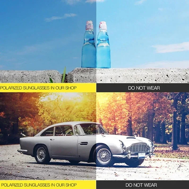 نظارات شمسية مستقطبة من Okuma UV400 للرجال والنساء للصيد في الهواء الطلق وصيد الأسماك وقيادة الدراجات، وصندوق نظارات شمسية اختياري