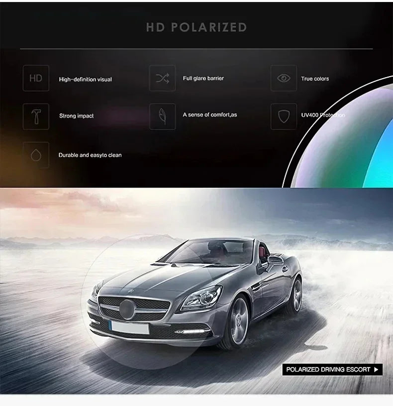 نظارات شمسية مستقطبة من Okuma UV400 للرجال والنساء للصيد في الهواء الطلق وصيد الأسماك وقيادة الدراجات، وصندوق نظارات شمسية اختياري