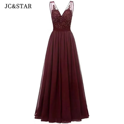 فساتين وصيفات العروس من الشيفون باللون الفيروزي بفتحة على شكل حرف V، طويلة من الدانتيل، مطرزة بالخرز، فساتين سهرة رسمية، توصيل مجاني، ضيف، حفل زفاف