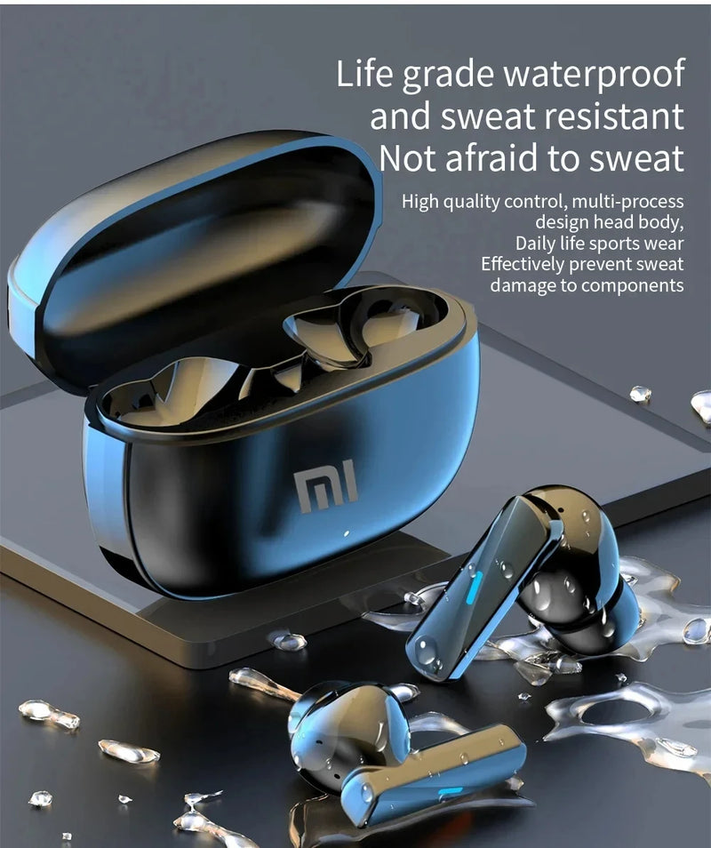 Xiaomi TWS Wireless Bluetooth Headset Touch Control Mic Earbuds Wireless Headphones Noise Cancelling In-Ear Handsfree With Mic