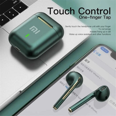 سماعة الرأس اللاسلكية الأصلية من شاومي J18، سماعات بلوتوث، سماعات أذن TWS رياضية للألعاب، داخل الأذن مع ميكروفون، تعمل باللمس، ستيريو