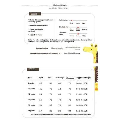طقم بيجامات ديزني الكلاسيكي للأطفال مطبوع عليه رسومات ناعمة ومريحة، طقم ملابس نوم مناسب للأطفال بصدر واحد، ملابس منزلية مريحة للخريف