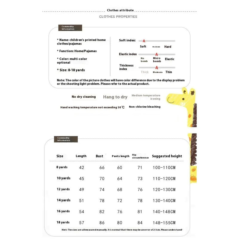 طقم بيجامات ديزني الكلاسيكي للأطفال مطبوع عليه رسومات ناعمة ومريحة، طقم ملابس نوم مناسب للأطفال بصدر واحد، ملابس منزلية مريحة للخريف