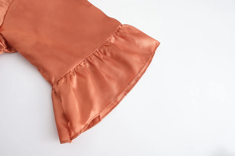 رداء زفاف العروس ووصيفة العروس للنساء هدايا حفلات الزفاف فستان الفريق ثوب حرير ساتان ملابس نوم كيمونو مع كشكشة حرف أبيض