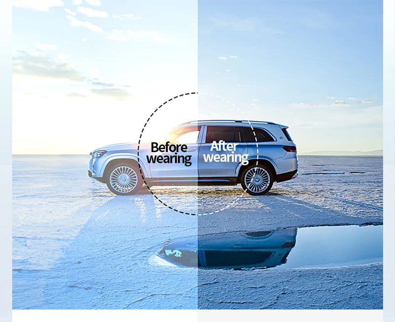 نظارات شمسية جديدة من كابوني للرجال، مستقطبة، عدسات فوتوكرومية سوداء، خفيفة الوزن للغاية، بدون إطار، نظارات قيادة BS22003