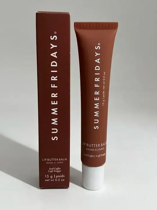 مرطب شفاه Summer Fridays، ملمع شفاه بمرآة، أحمر شفاه برائحة الفانيليا والسكر والقهوة والكعك، أحمر شفاه شفاف، زيت، مكياج
