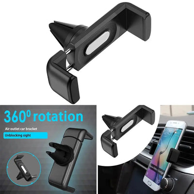 Car Air Outlet Mount Clip Interior Car Phone Holder Universal Mobile Holder ABS Car Mount Phone Support Mobile Phone Holder