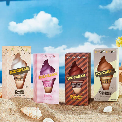 عطر نسائي آيس كريم سويت 60 مل، عطر زهري منعش يدوم طويلاً، أو دو تواليت، بخاخ برائحة التمر الساحر