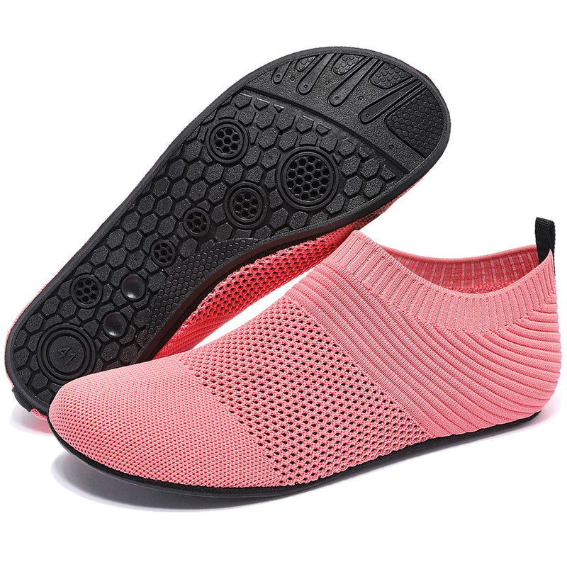 أحذية مائية رجالية حافية القدمين سريعة الجفاف وجوارب مائية للشاطئ والسباحة وركوب الأمواج والرياضات المائية