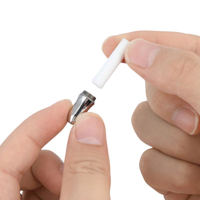 6 قطع من نكهات الزيوت العطرية المفضلة الخالية من الدخان للمساعدة على الإقلاع عن التدخين، لتخفيف القلق، جهاز العلاج بالروائح العطرية، عصا بديلة