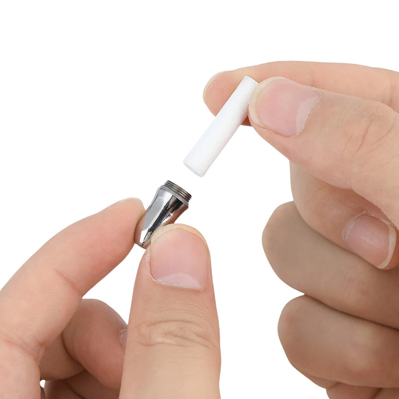 6 قطع من نكهات الزيوت العطرية المفضلة الخالية من الدخان للمساعدة على الإقلاع عن التدخين، لتخفيف القلق، جهاز العلاج بالروائح العطرية، عصا بديلة