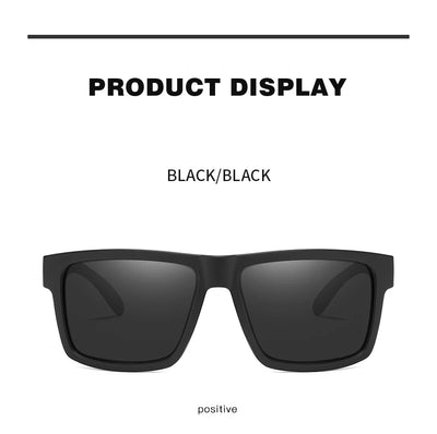 نظارات شمسية جديدة عالية الجودة فاخرة من Heat Wave موديل 2024، نظارات شمسية مستقطبة مربعة العدسات متصلة للنساء والرجال، نظارات شمسية UV400