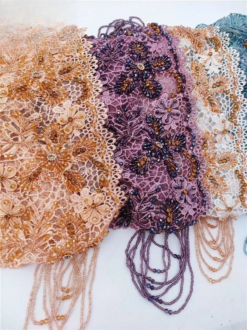 حجابات نسائية مسلمة مطرزة بالخرز الأسود، قبعات صلاة عيد رمضان، قبعات حفلات مسائية فاخرة، قبعات كوفية، عمامة، أوشحة إسلامية