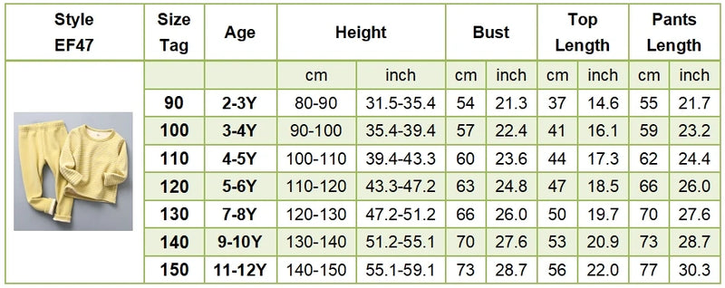 طقم بيجامات مخطط مبطن بالقطيفة للأطفال، مصمم للخريف والشتاء، مناسب للارتداء اليومي والنوم للأطفال