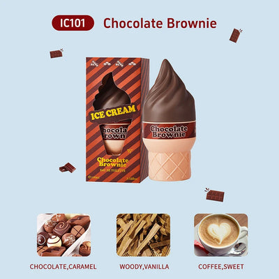 عطر نسائي آيس كريم سويت 60 مل، عطر زهري منعش يدوم طويلاً، أو دو تواليت، بخاخ برائحة التمر الساحر