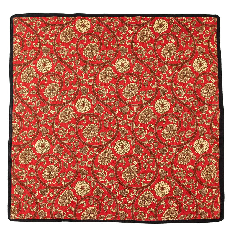 وشاح حريري مربع فاخر مطبوع باللون الأصفر بتصميم ريترو جديد لعام 2025 مصنوع من حرير التوت بنسبة 100% من فور سيزونز