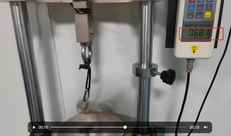 مغناطيس صيد نيوديميوم فائق القوة، مغناطيس إيمانز شديد التحمل مع مسمار عين بفتحة غاطسة لصيد الأسماك المغناطيسية