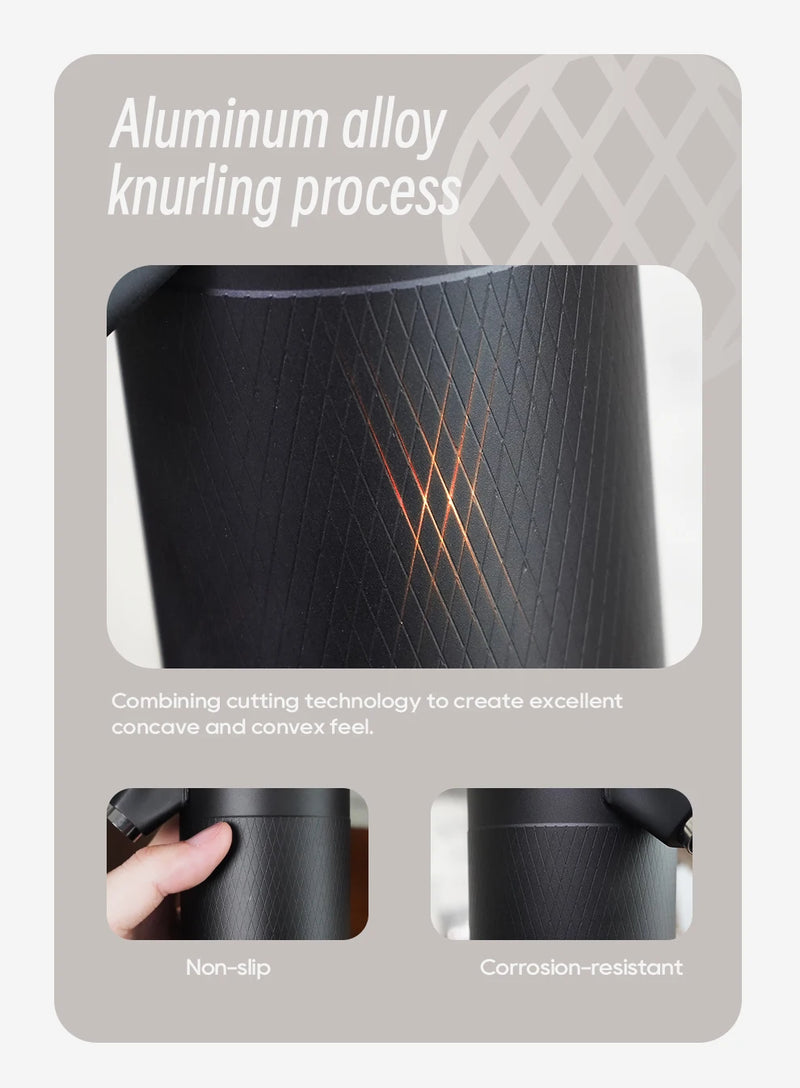 مطحنة قهوة كهربائية مخروطية صغيرة محمولة من HiBREW G5 مقاس 48 مم، مطحنة حبوب قهوة للمطبخ للإسبريسو والقهوة التركية