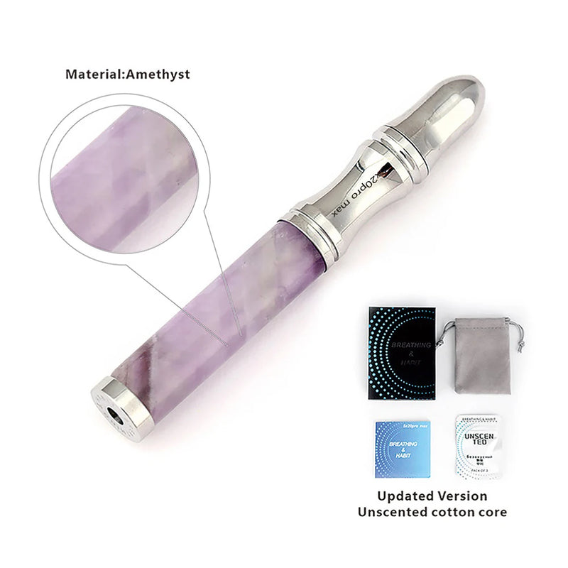 6 قطع من نكهات الزيوت العطرية المفضلة الخالية من الدخان للمساعدة على الإقلاع عن التدخين، لتخفيف القلق، جهاز العلاج بالروائح العطرية، عصا بديلة