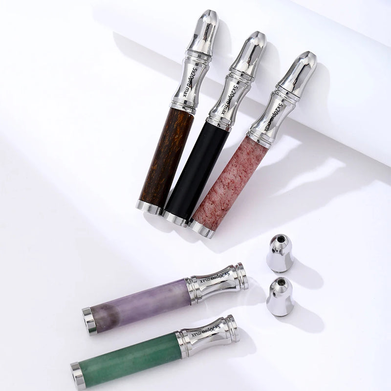 6 قطع من نكهات الزيوت العطرية المفضلة الخالية من الدخان للمساعدة على الإقلاع عن التدخين، لتخفيف القلق، جهاز العلاج بالروائح العطرية، عصا بديلة