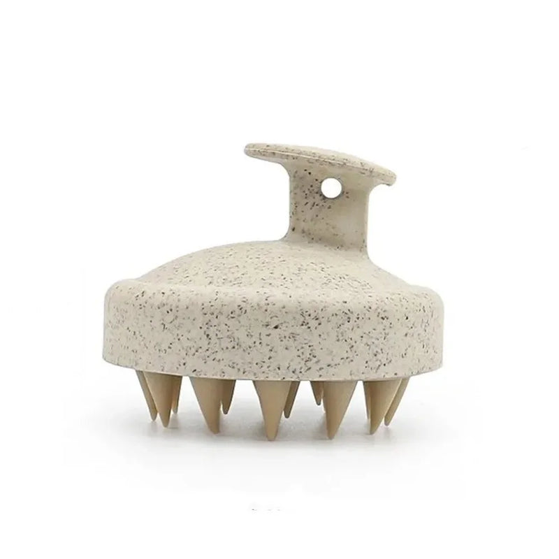 فرشاة شامبو من السيليكون قطعة واحدة، فرشاة تدليك الجسم، فرشاة استحمام، أداة تصفيف الشعر في الصالون، مشط تدليك فروة الرأس، مشط غسل الشعر