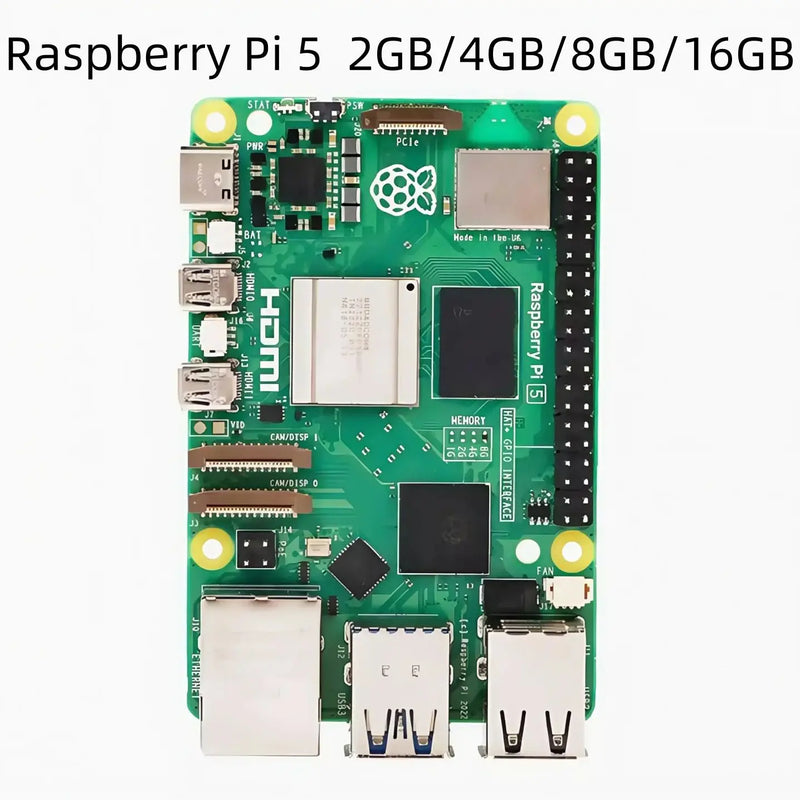 Raspberry Pi 5 2GB/4GB/8GB/16GB Raspberry Pi5 Raspberry Pi4B
