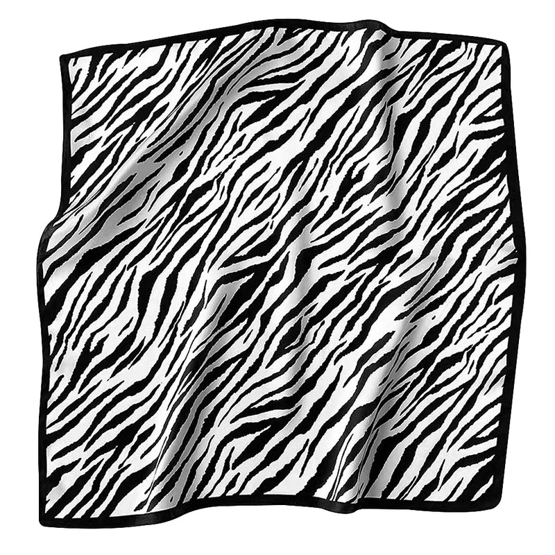 وشاح مربع نسائي من حرير التوت الخالص 100% مطبوع عليه رباط رأس ووشاح فاخر لزينة الشعر النسائية وأوشحة باندانا نسائية 53 سم