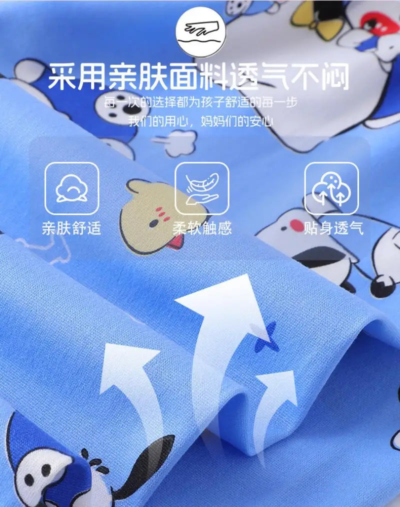 طقم بيجامات أطفال من قطعتين من الرسوم المتحركة بتصميم كرايون شين تشان بأكمام طويلة وبنطلون للبنات الصغار، ملابس نوم فضفاضة ولطيفة