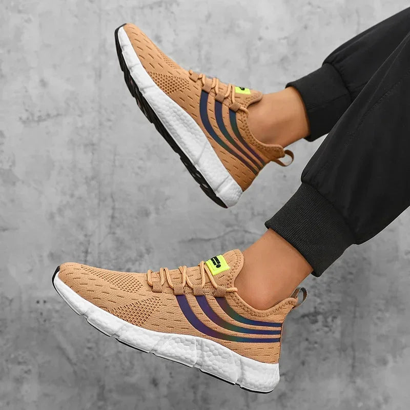 أحذية رياضية رجالية مريحة قابلة للتنفس أحذية منصة صيفية للرجال أحذية جري قابلة للتنفس مريحة أحذية رياضية للمشي