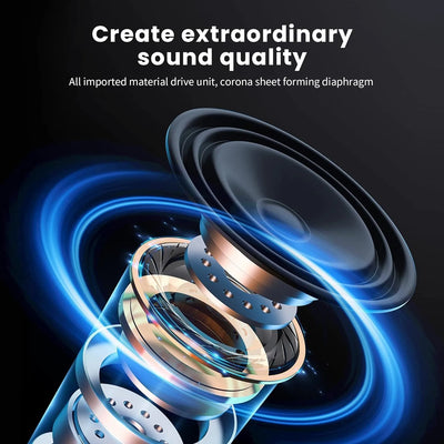 #سماعات رأس لاسلكية بتقنية البلوتوث 5.3 فوق الأذن، سماعات رأس ستيريو عالية الدقة، سماعة رأس رياضية حقيقية للألعاب، مشغل موسيقى TF/AUX مع ميكروفون عالي الدقة، هدايا