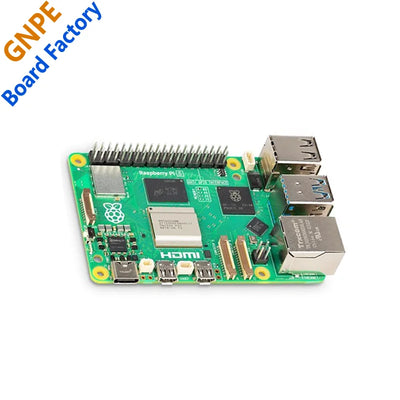 مجموعة Raspberry Pi 5 الكاملة أو لوحة PI5 4GB 8GB PCIE-NVME-SSD + شاشة LCD + علبة + طاقة + DIY + كابل UART + RTC-BOX + SD