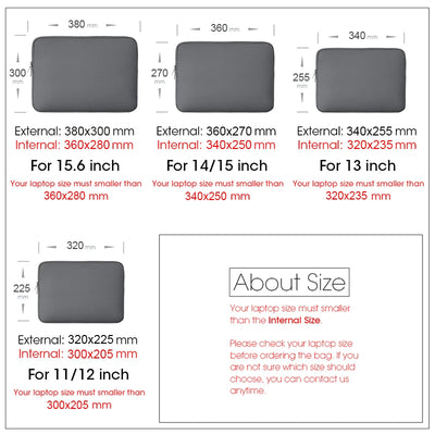 حقيبة كمبيوتر محمول لأجهزة الكمبيوتر المحمولة شاومي لينوفو ديل حافظة كمبيوتر محمول لأجهزة ماك بوك إير برو ريتينا 13 14 15 15.6 بوصة