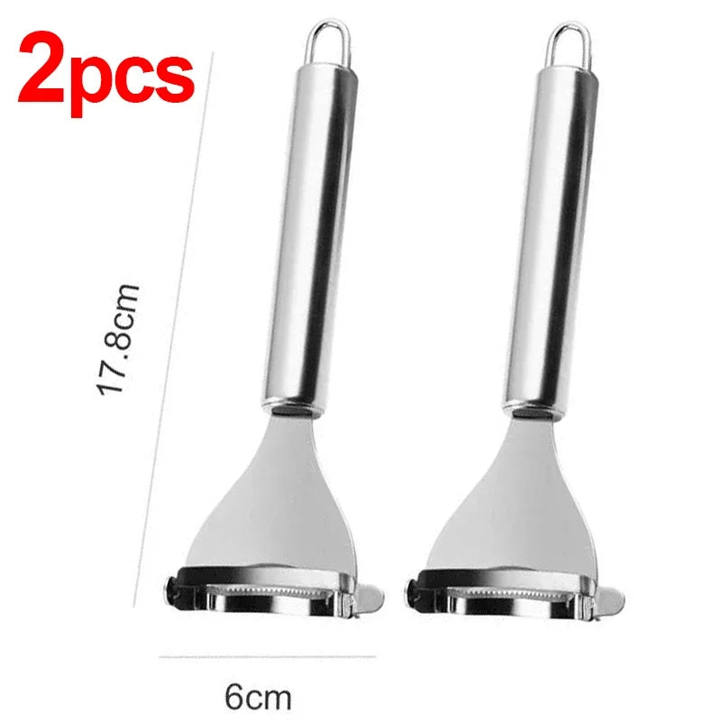 مقشرة ذرة من الفولاذ المقاوم للصدأ، مقشرة ذرة مسننة، مقشرة ذرة، ماكينة حلاقة، مسوي، دراس، قاطع، أداة مطبخ للفاكهة والخضروات