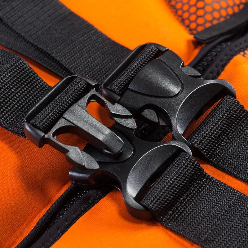 سترة نجاة مصنوعة من مادة النيوبرين للطفو والسباحة والتجديف والقوارب والكاياك للرجال والنساء البالغين والرياضات المائية وسترة نجاة للكاياك