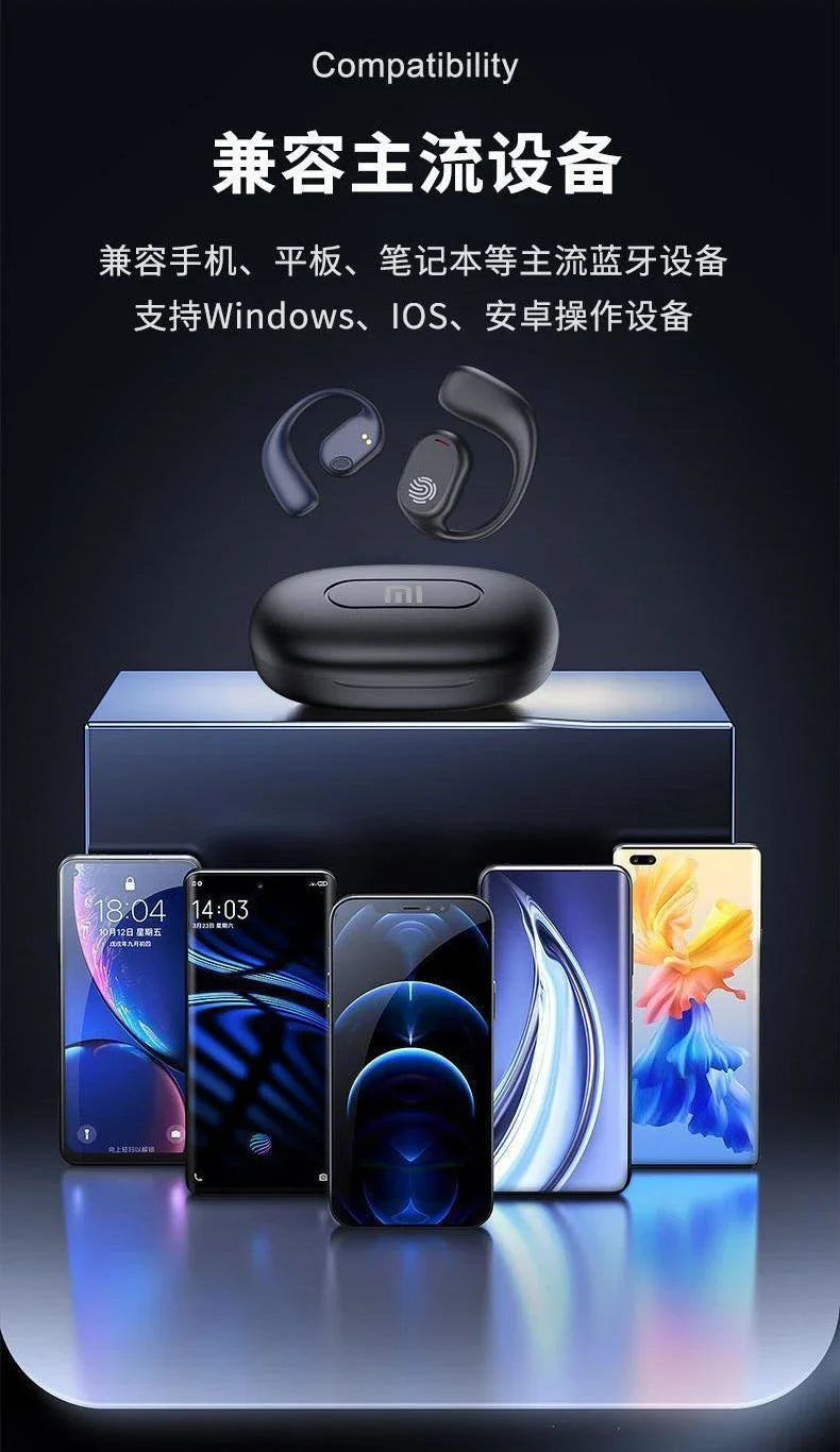 سماعات أذن رياضية ذكية لاسلكية من شاومي GT280 بتقنية البلوتوث تعمل باللمس مع خاصية تقليل الضوضاء بتقنية ستيريو ثلاثية الأبعاد ومقاومة للماء